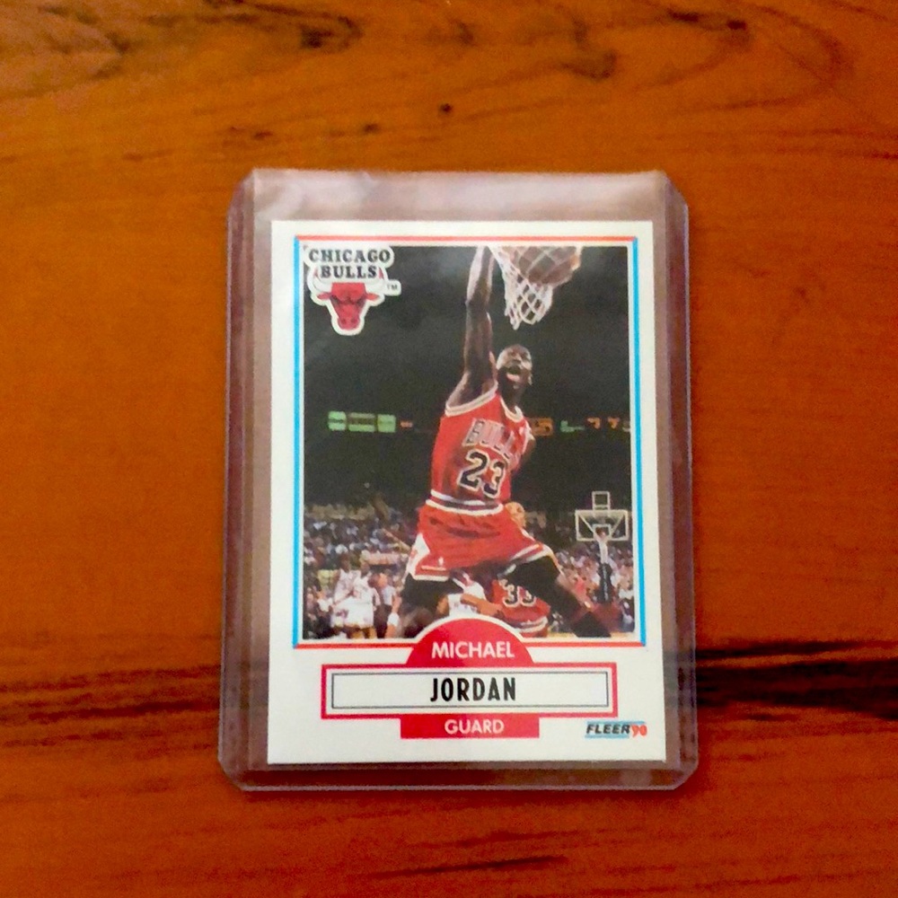 Michael Jordan Fleer 1990 Mint condition